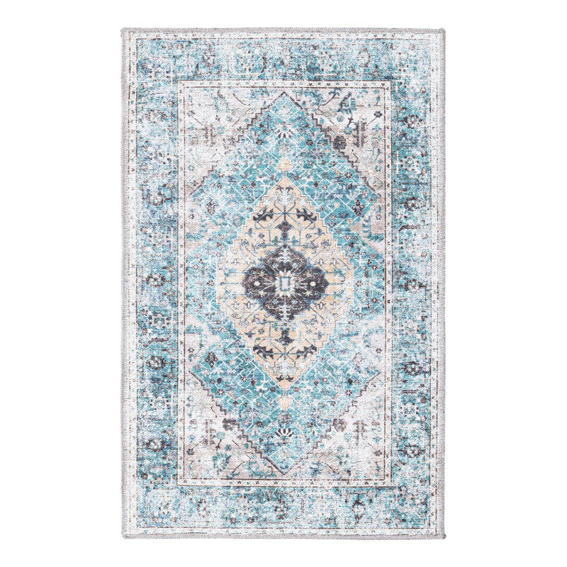 Tapis lavable Bungalow Bungalow, Rectangulaire 2 pi x 3 pi