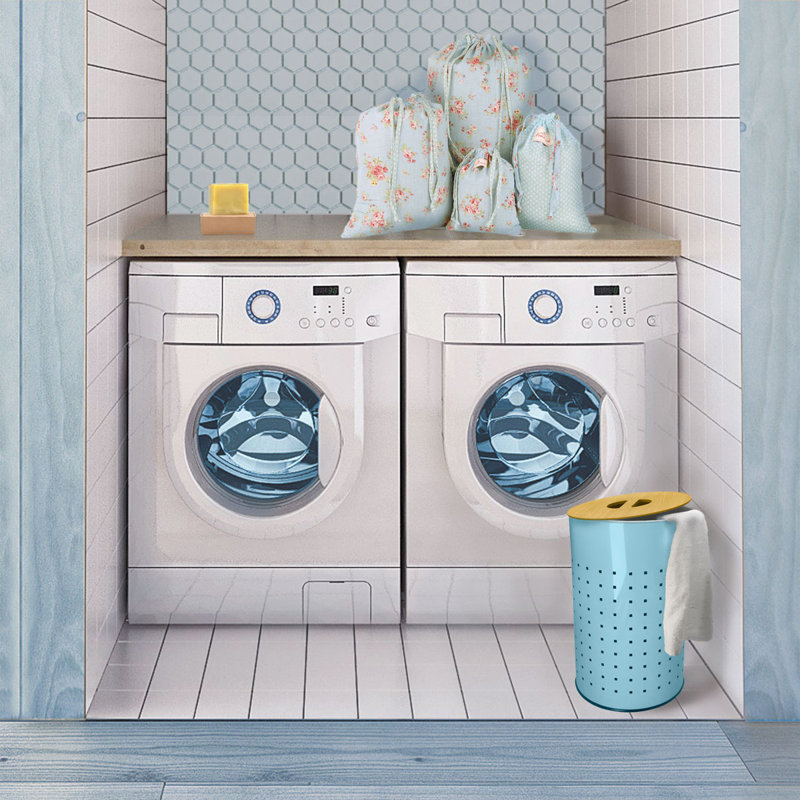 Metal Laundry Hamper