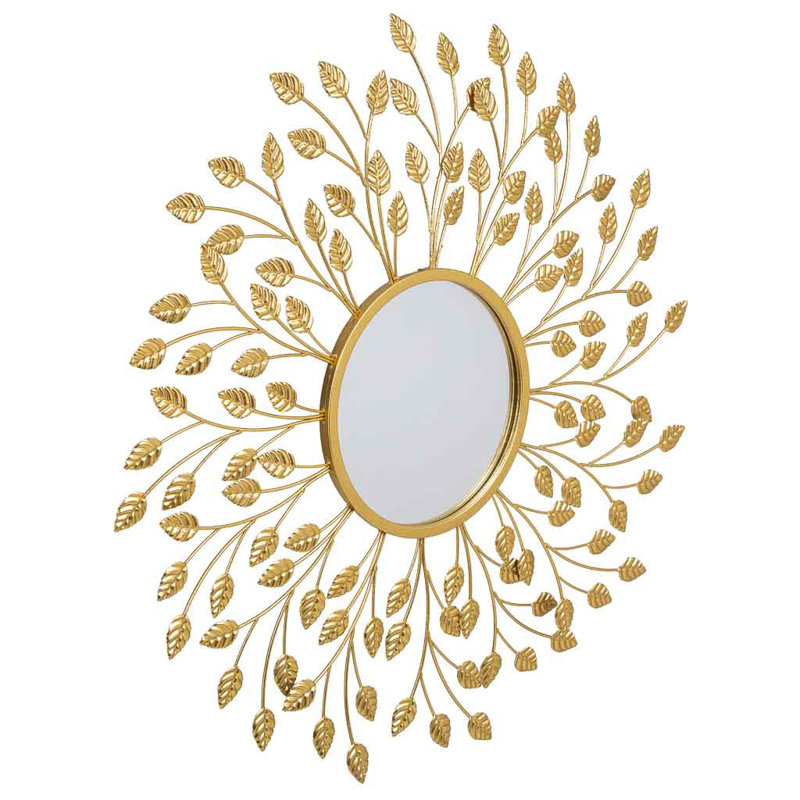 Dolly Iron Round Mirror