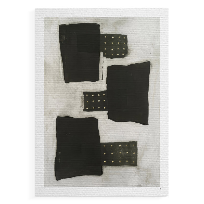 Black Chapter II -Canvas Print Only - NOT FRAMED