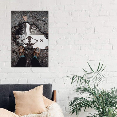 Dead Puddle - Wrapped Canvas Print