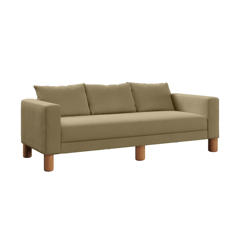 Essential Sofa, Farro Upcycled Poly, Cylinder