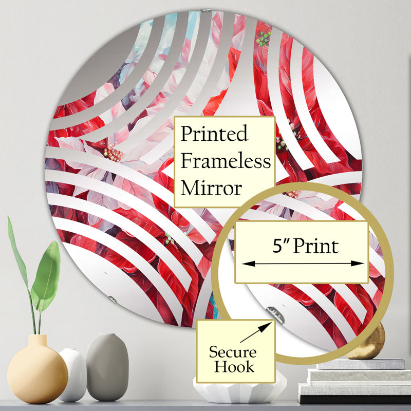 Anilu Circle Mirror, 23.6" x 23.6"