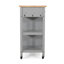 Armoire pour îlot de cuisine avec 2 tiroirs et 2 tablettes