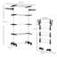 Stainless Steel Foldable Rolling Drying Rack