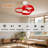 Soraya 22 in. Indoor Ceiling Fan with Dimmable Integrated LED and Remote Control-820131339-820131341