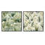 Mallie - Abstract Botanicals Square Collage Set Of 2-101862173-101862174