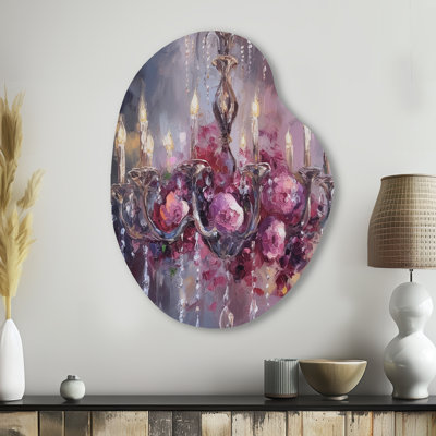 Thirsk - Lustre en forme de poire décoration murale irrégulière en métal