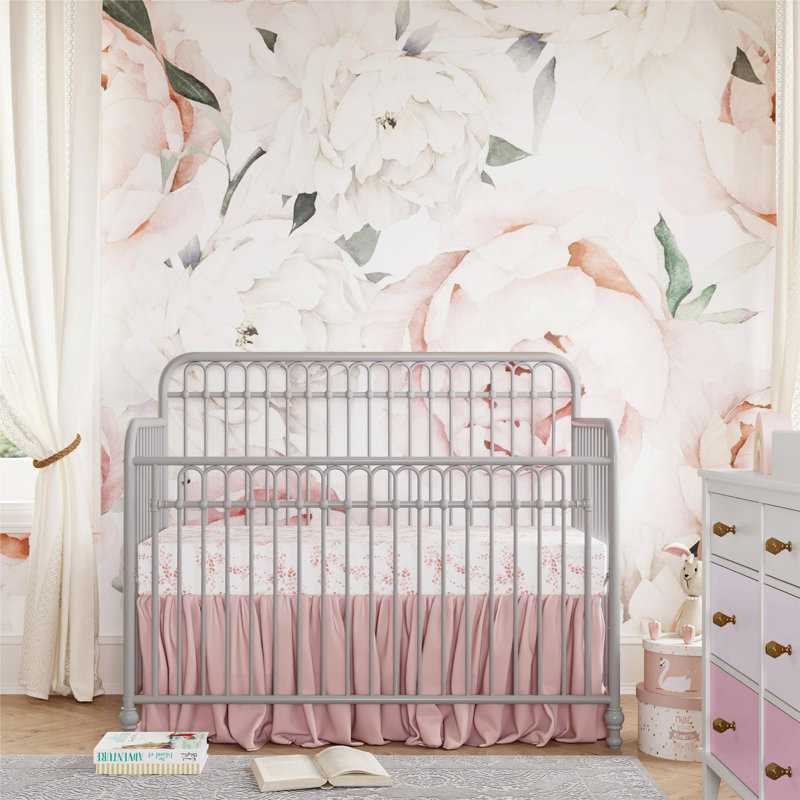 Aida 1 Cot Bed, Grey