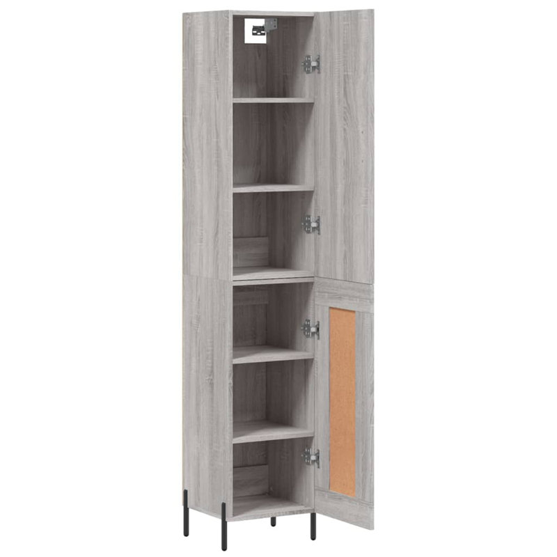 Muamer 34.5cm Sideboard, Grey Sonoma