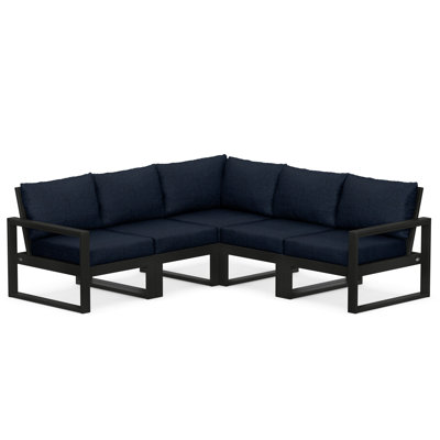 POLYWOOD® Edge 85" Patio Sectional