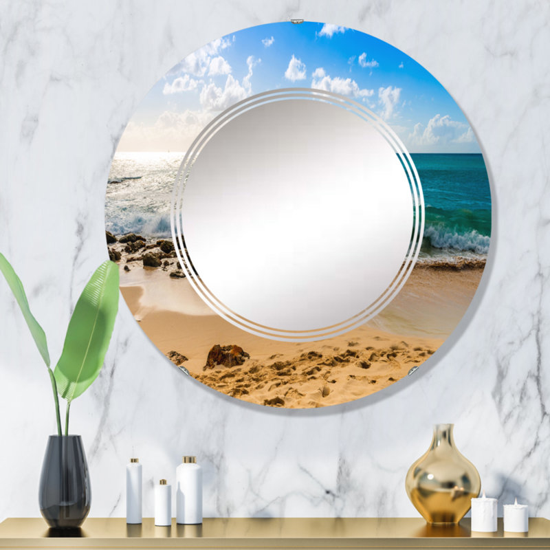 Miroir de salle de bain sans cadre, 32 po x 32 po