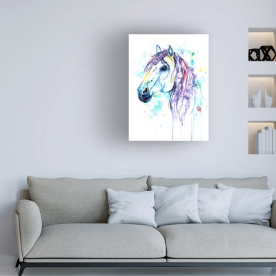 Lisa Whitehouse Girls Horse Canvas Art