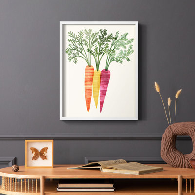 Reproduction encadrée Organic Veg III - bois massif