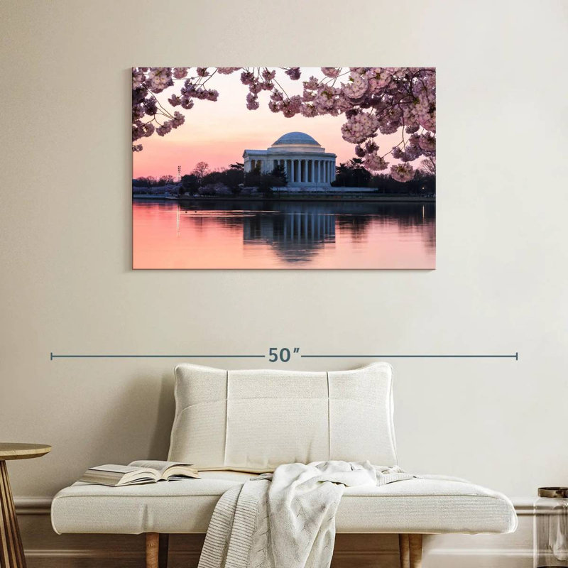 Lilie Jefferson Memorial, H 26 po x l 39 po