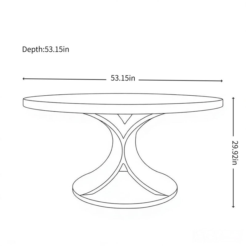 Simple and Creative Design Dining Table