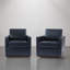 Upholstered Swivel Armchair-846709150
