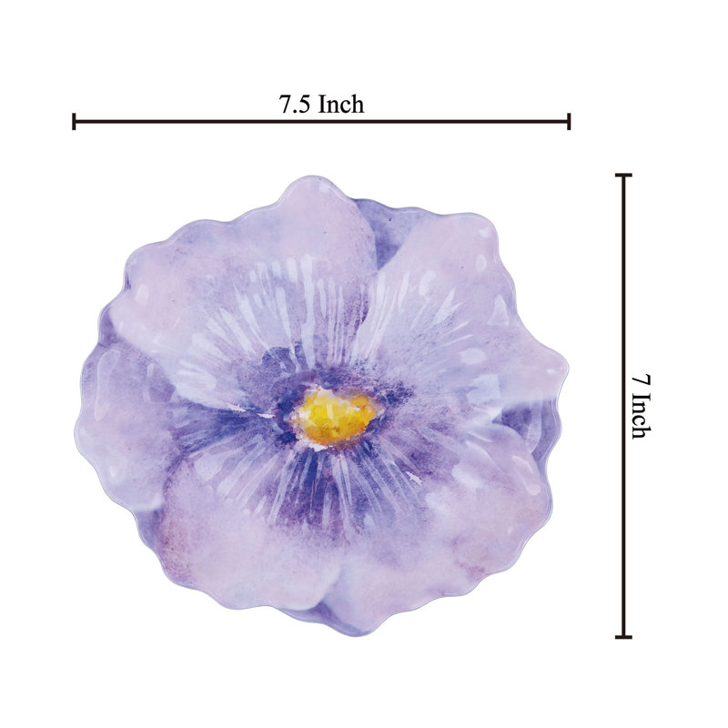Lavender, 7 1/2" Plate S12, Lavender