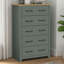 Commode 5 tiroirs H 46,7 po Walter-323445115