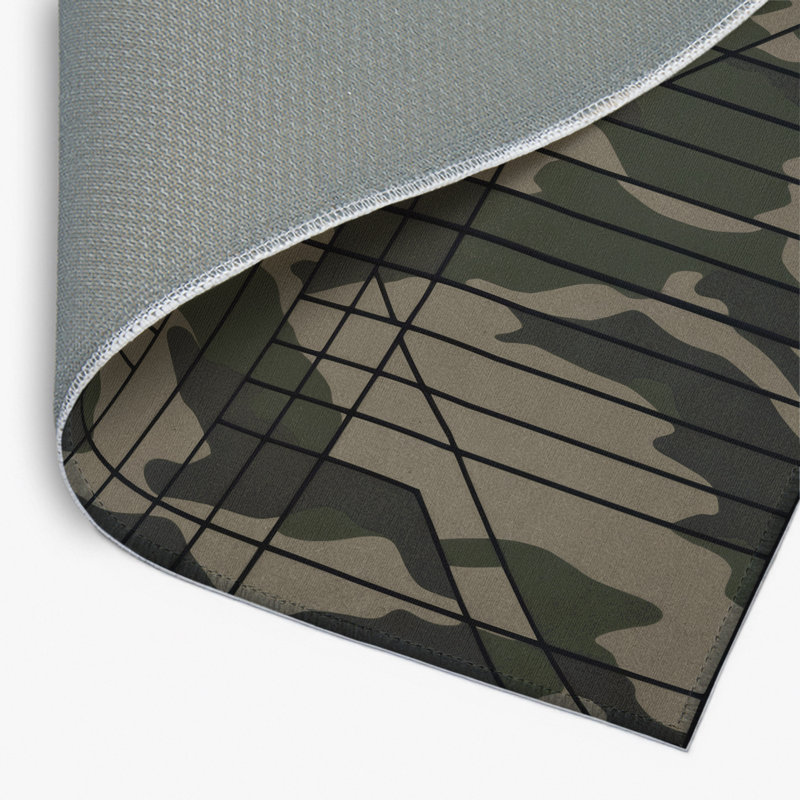 Tapis intérieur et extérieur Terrain Mapper, Rectangle 1 pi 6 po x 2 pi 6 po