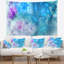 Tapisserie abstraite, bleu clair, ciel orageux-28496732