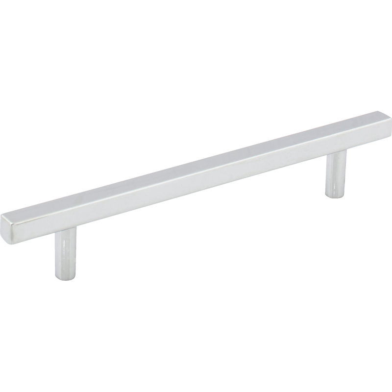 Dominique Bar Pull, Polished Chrome, 5 1/16"