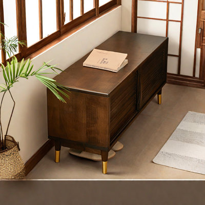 Tabouret à langer simple en bois massif