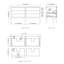 60'' Double Bathroom Vanity Base Only-111134151