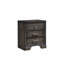 Table de chevet 2 tiroirs 1pc