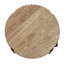 Table basse ronde, table basse cylindrique Handcraft