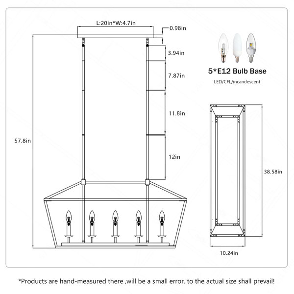 Dimensions du produit