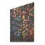 Arbre de fantaisie floral rose et bleu I - arbre africain sur bois-1714582554