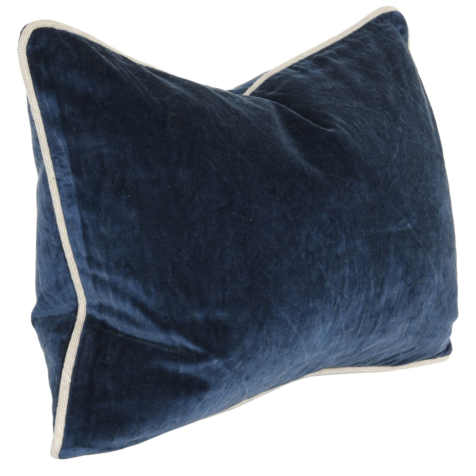 Goodall Throw Pillow, Rectangle 12"H x 16"W, Dark Gray