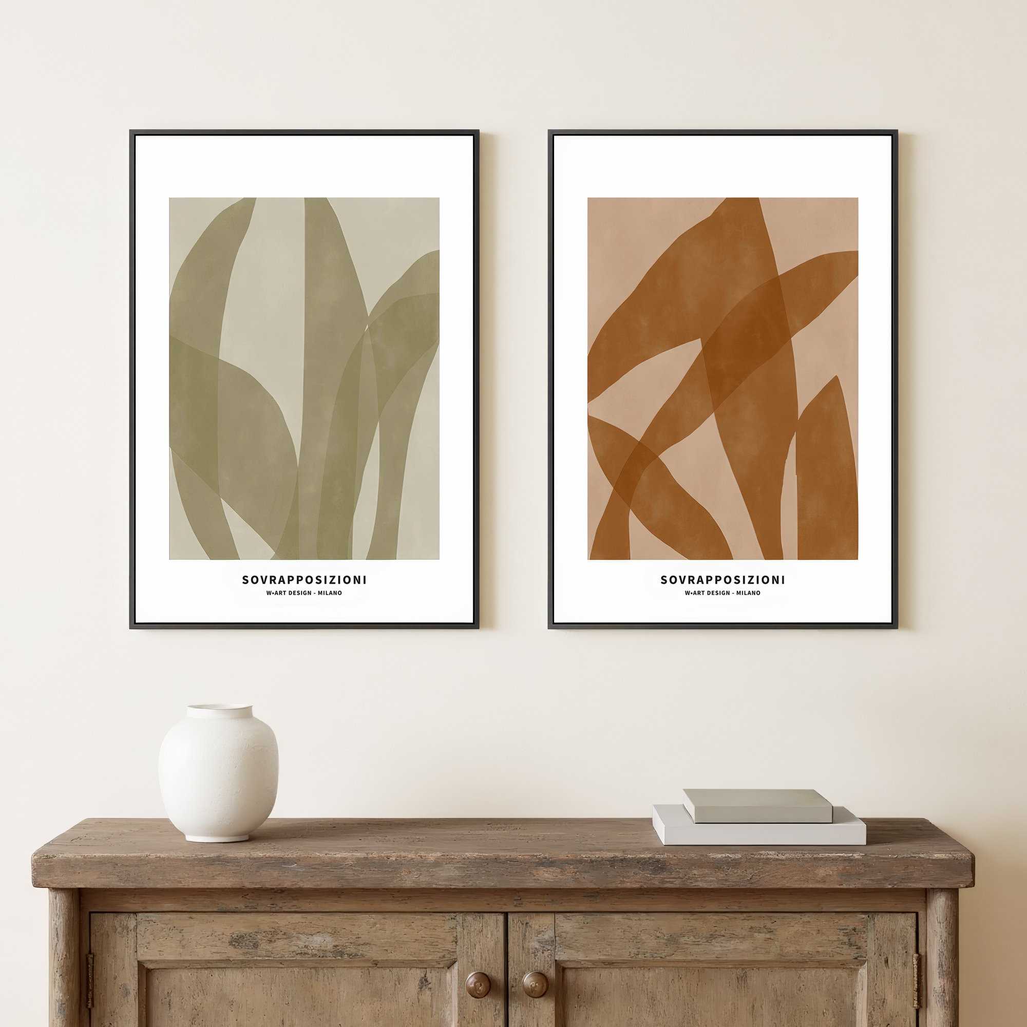 Marine Flora 3 And 4, Black, 30" H x 21" W x 1.25" D