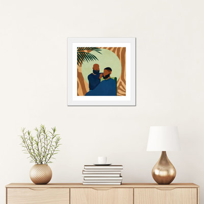 " Barbershop No. 1 " Graphic Art Print