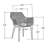 Brixley 16.75'' H Armchair-772330109