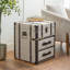 Coffre décoratif en similicuir Amelyah