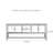 Rustic Retro Multifunctional Console Table-1850636453