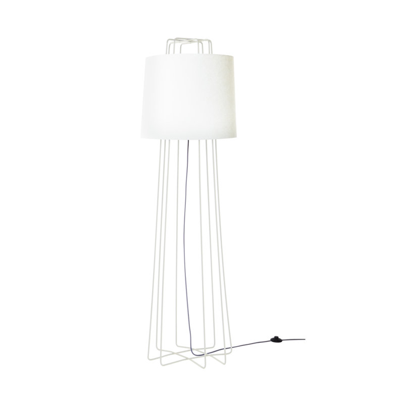 Perimeter 67.5'' Novelty Floor Lamp, White, White