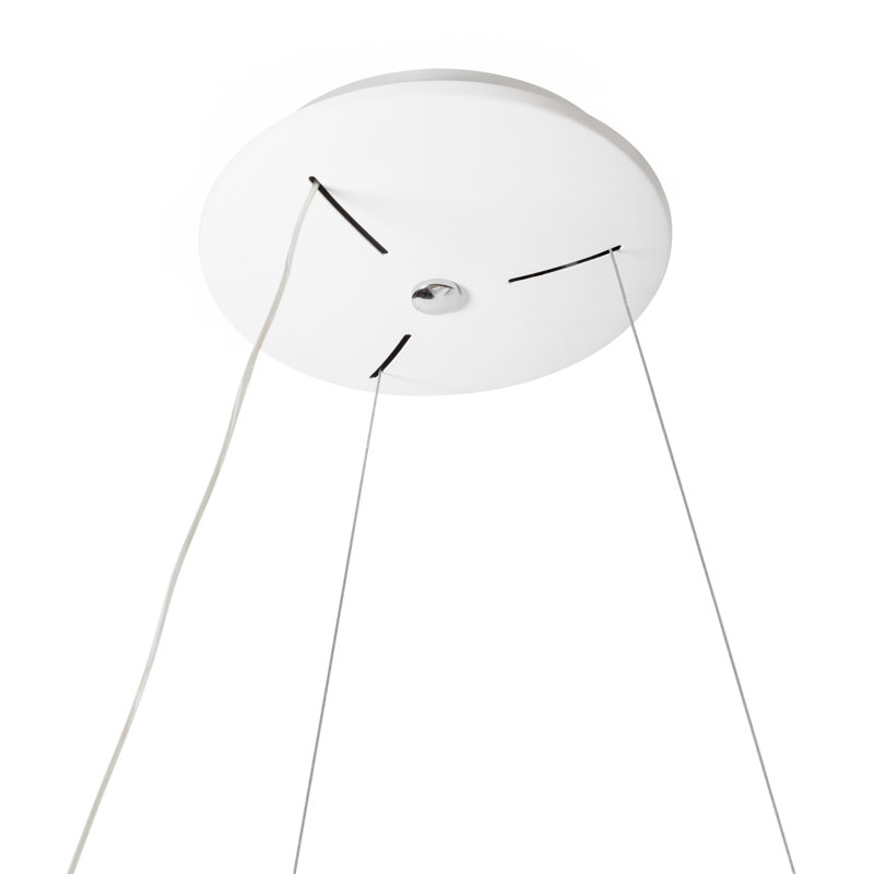Susana 1 - Light White Single Pendant, Medium