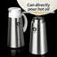 Distributeur d'huile d'olive en acier inoxydable, pot à huile 750 ml-1185889732