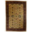 One-of-a-Kind Oriental Hand-Knotted Wool Black/Green/Beige/Red Area Rug