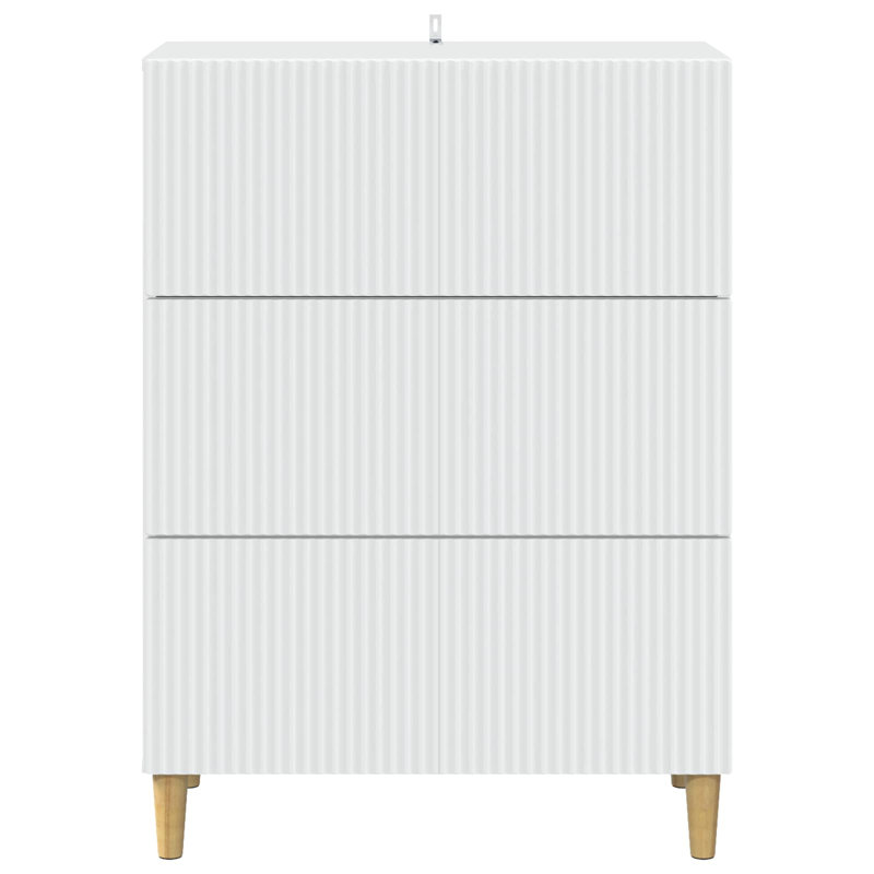 Engineered Wood Rectangle Accent Chest, 90cm H x 66cm W x 34.5cm D