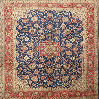Tapis oriental rouge / brun Fraya