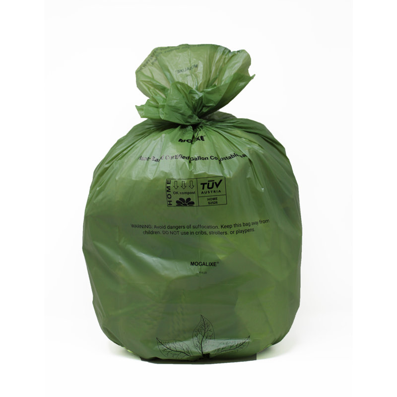 Compostable de 8 gallons Mogalixe Sacs poubelle