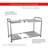 Lezaro Cabinet Shelving Rack