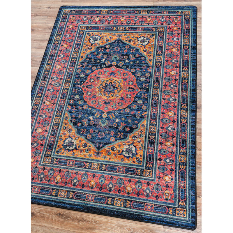 Dorleus Oriental Indoor Rug, Rectangle 5' x 8'