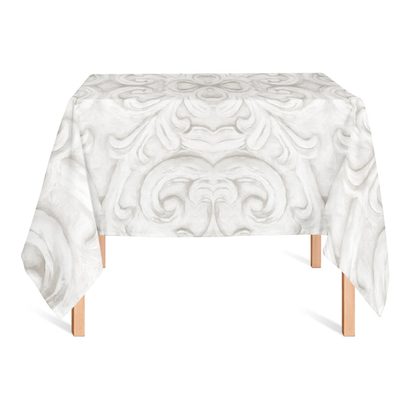 Subiaco Floral Cotton Blend Square Tablecloth