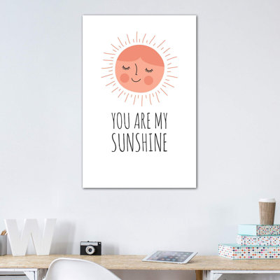 «You Are My Sunshine», reproduction d'art textuel