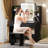 Greyden Vanity Set With LED Mirror & Built-in Outlets-1582080502